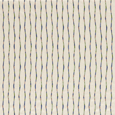 Morelia Indigo/Malachite Zamora Fabric by Harlequin