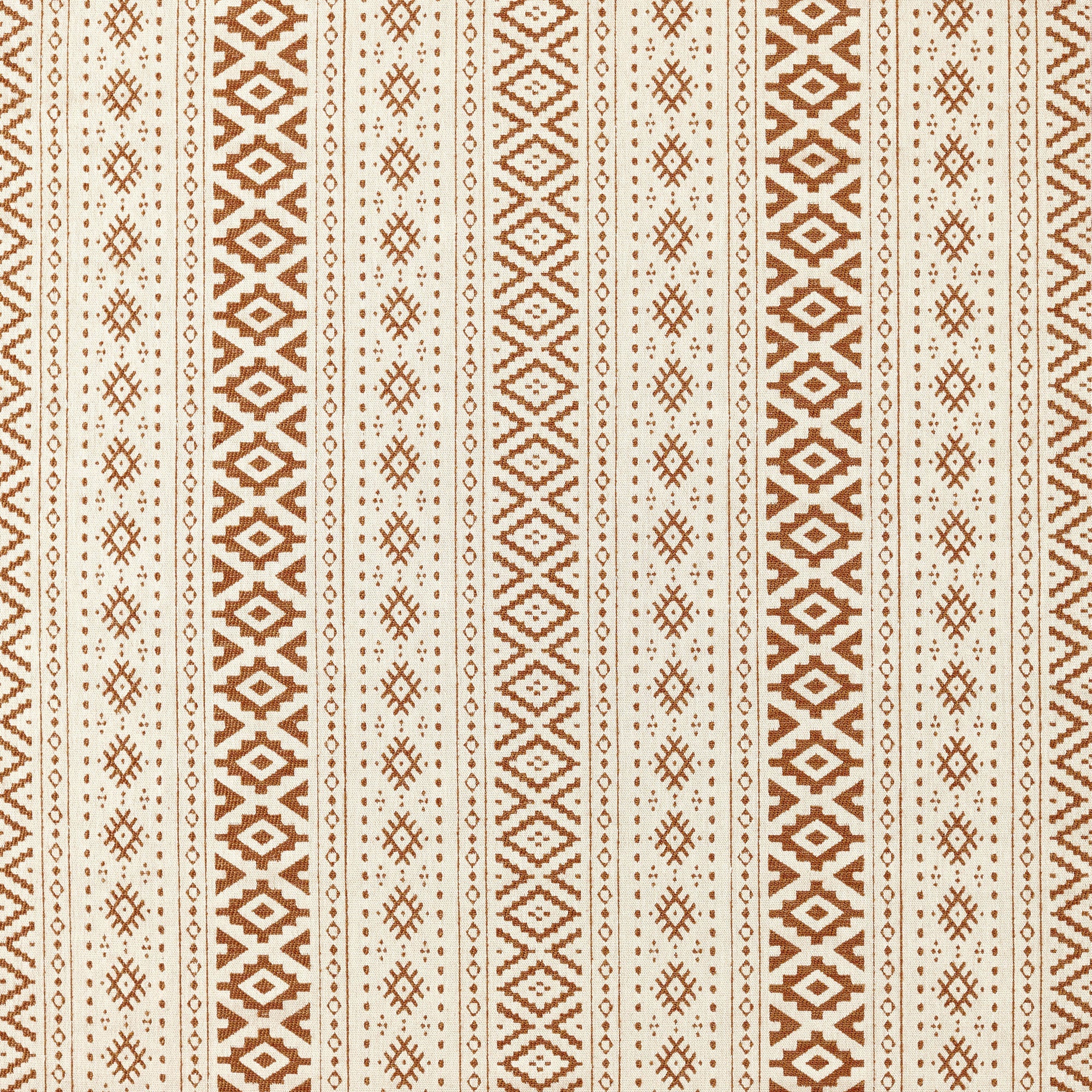 134790 Rebozo Terracotta Zamora Fabric by Harlequin