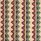 134793 Kaleido Scarlet/Midnight Zamora Fabric by Harlequin