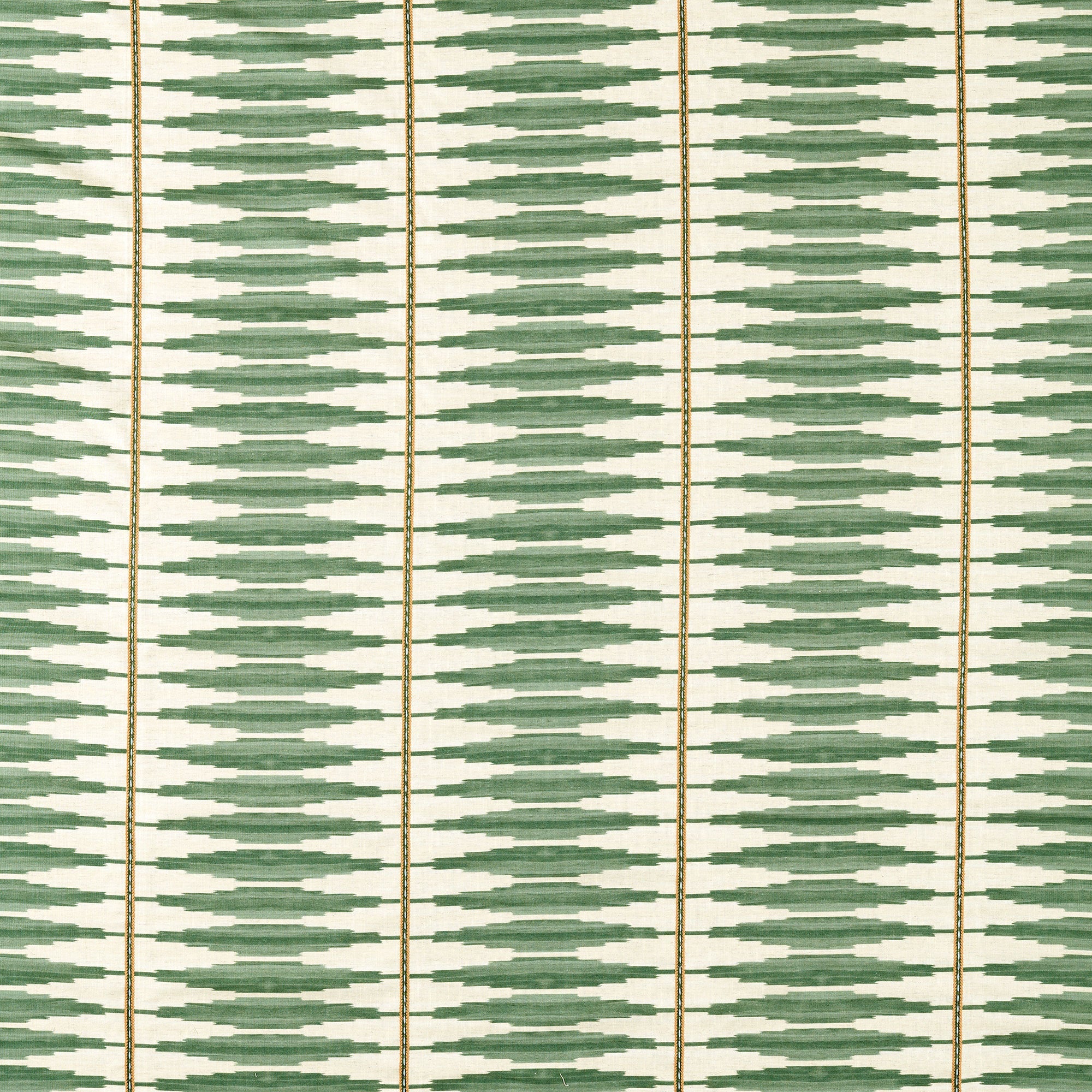 134855 Cintilla Evergreen/Spice Zamora Fabric by Harlequin