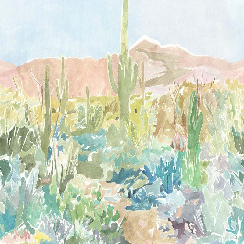 HFUP113369 Saltillo Grounded/Succulent/Haze Wallpaper by Harlequin