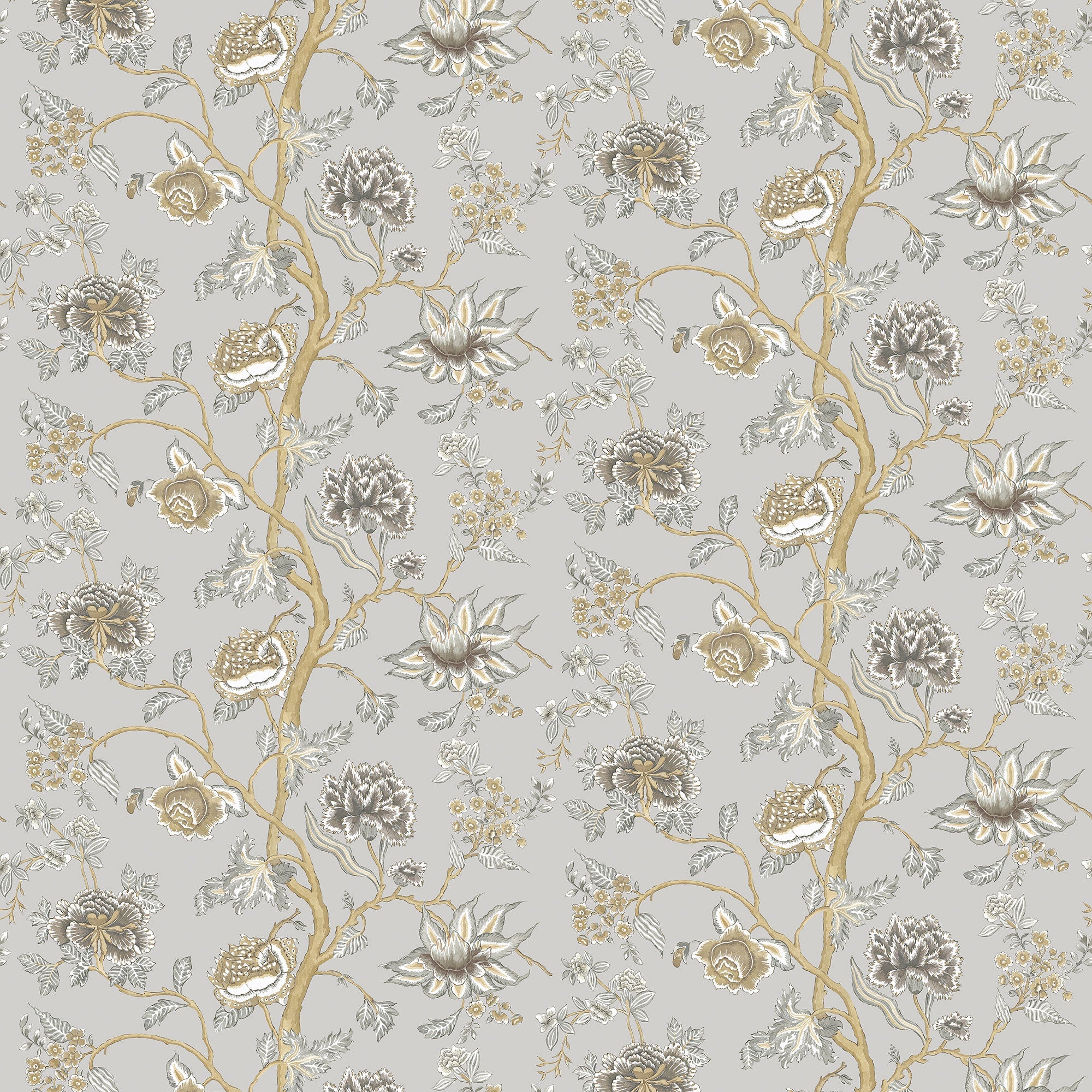 HFUP113372 Indienne Dove/Nectar Wallpaper by Harlequin