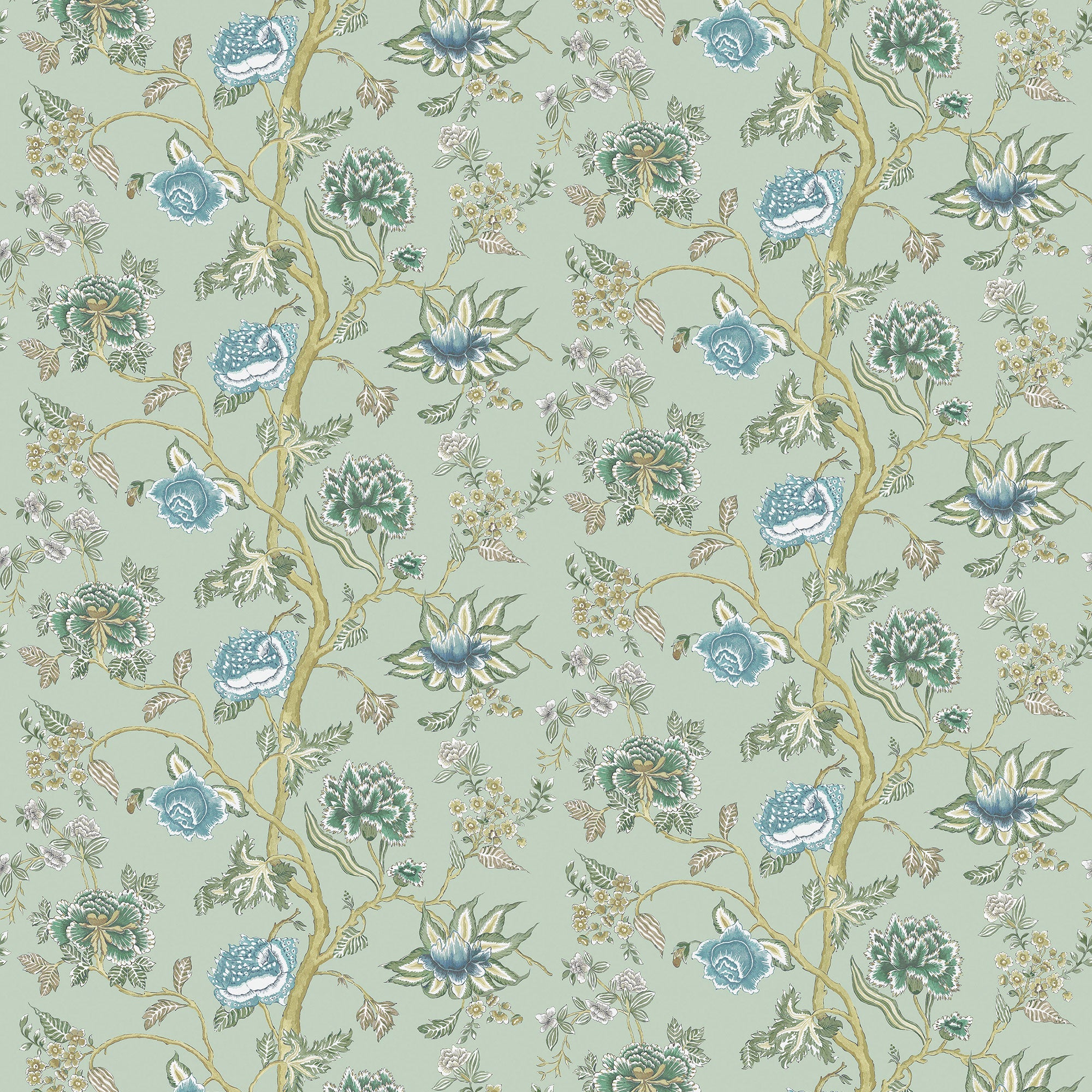HFUP113373 Indienne Emerald/Citrine Wallpaper by Harlequin