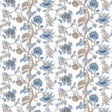 HFUP113375 Indienne Indigo/Birch Wallpaper by Harlequin