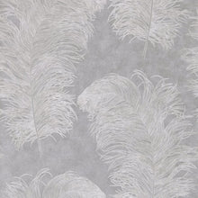 111237 Operetta Purity Slate Wallpaper by Harlequin
