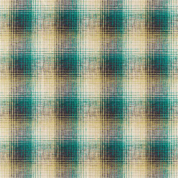 132886 Hamada Weaves Emerald Zest Fabric by Harlequin