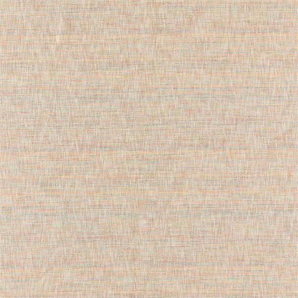 132899 Lizella Hamada Weaves Mandarin Teal Fabric by Harlequin