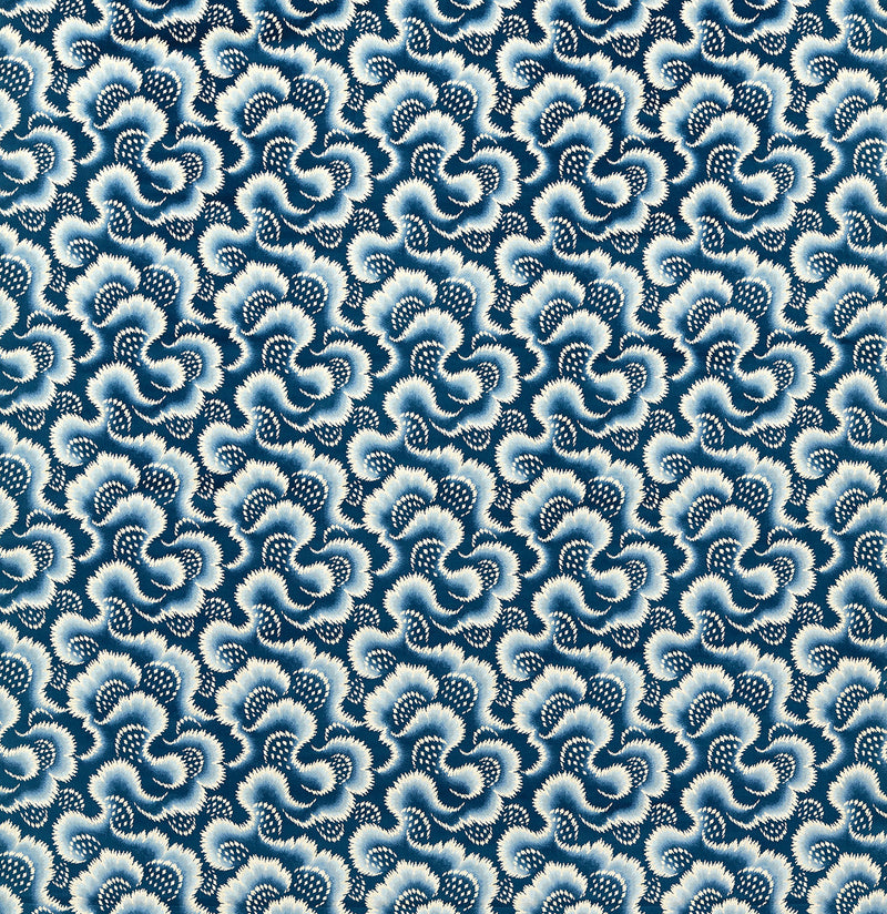 121258 Ludaix Velvet Harlequin X Henry Holland Pacific Fabric by Harlequin