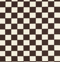 Blenets Check Harlequin X Henry Holland Chocolate Fabric by Harlequin