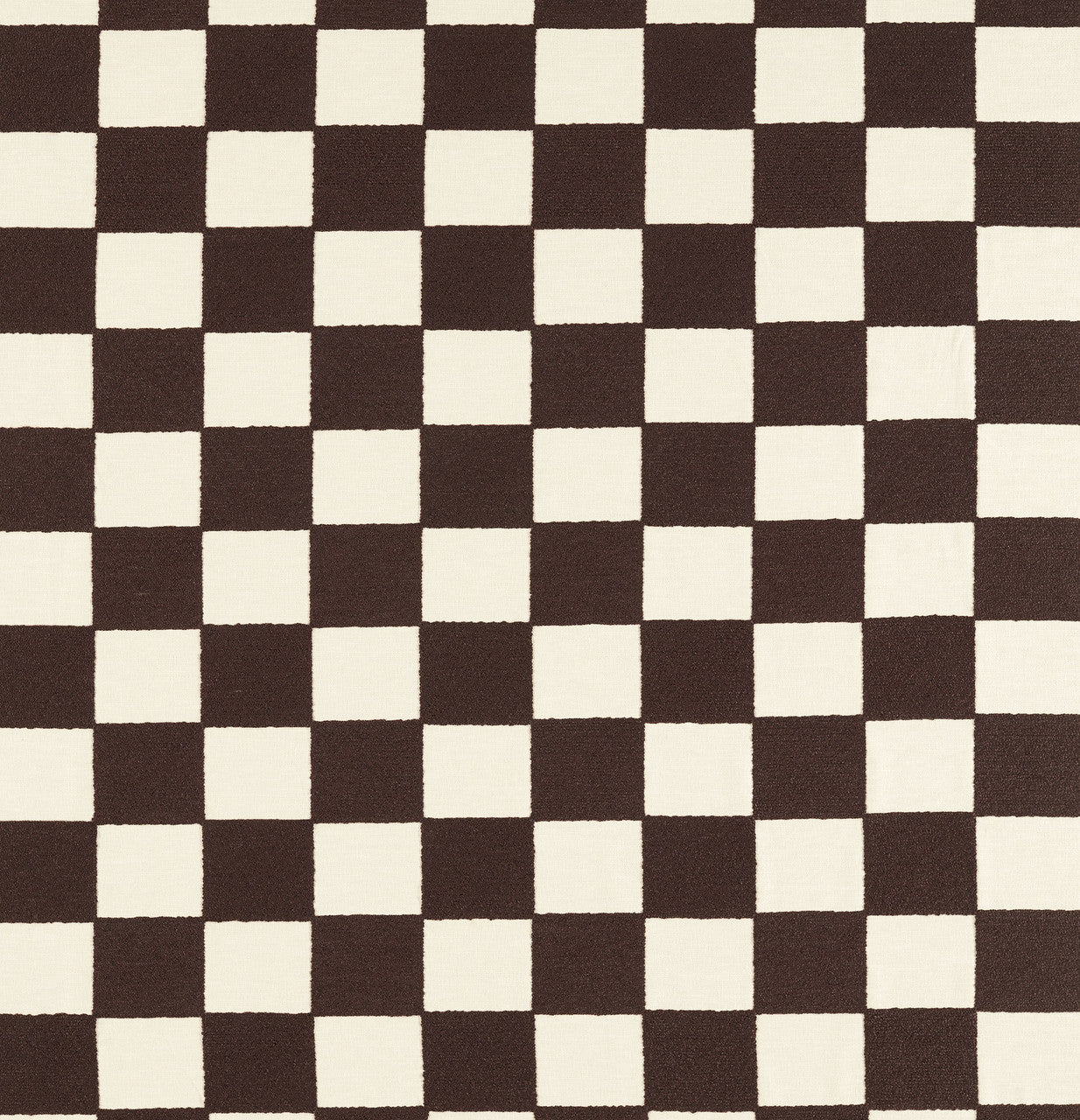 134182 Blenets Check Harlequin X Henry Holland Chocolate Fabric by Harlequin