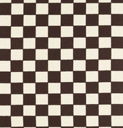 Blenets Check Harlequin X Henry Holland Chocolate Fabric by Harlequin