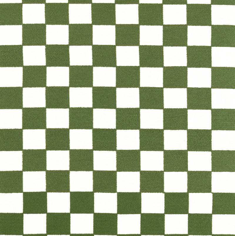 134183 Blenets Check Harlequin X Henry Holland Matcha Fabric by Harlequin