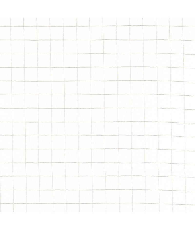 134191 Blenets Check Sheer Harlequin X Henry Holland Oatmeal Fabric by Harlequin