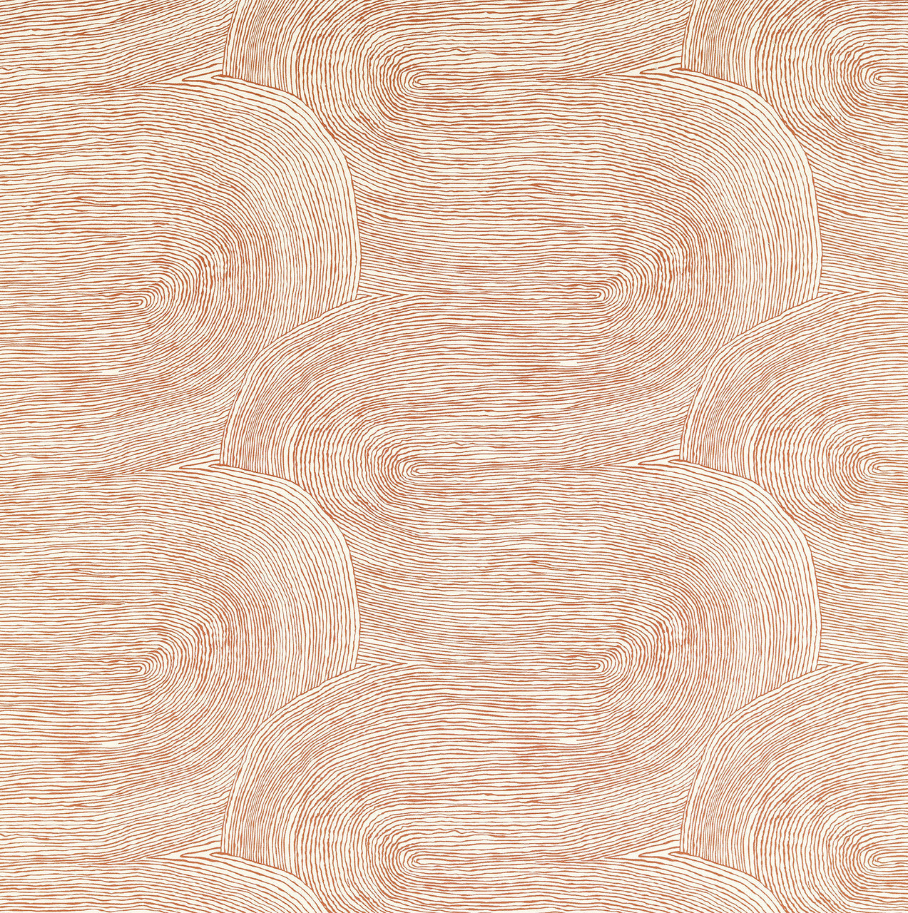 134199 Nerikomi Harlequin X Henry Holland Terracotta Fabric by Harlequin