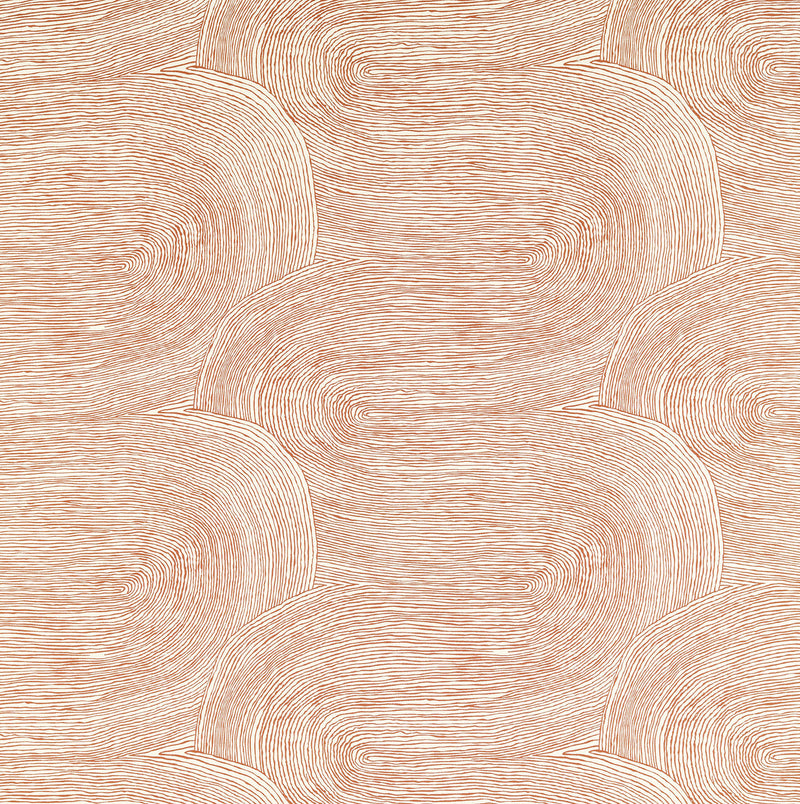 134199 Nerikomi Harlequin X Henry Holland Terracotta Fabric by Harlequin