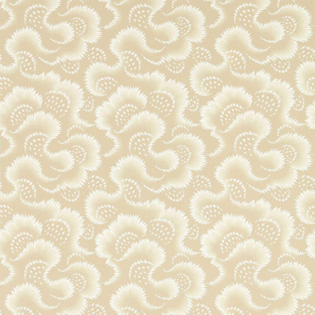 113152 Ludaix Henry Holland Oatmeal Wallpaper by Harlequin