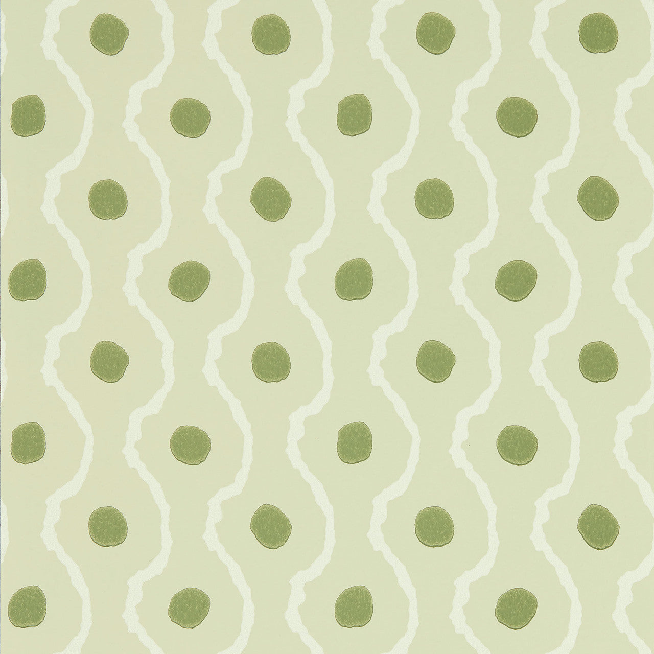113158 Connor Henry Holland Neptune Green/Matcha Wallpaper by Harlequin