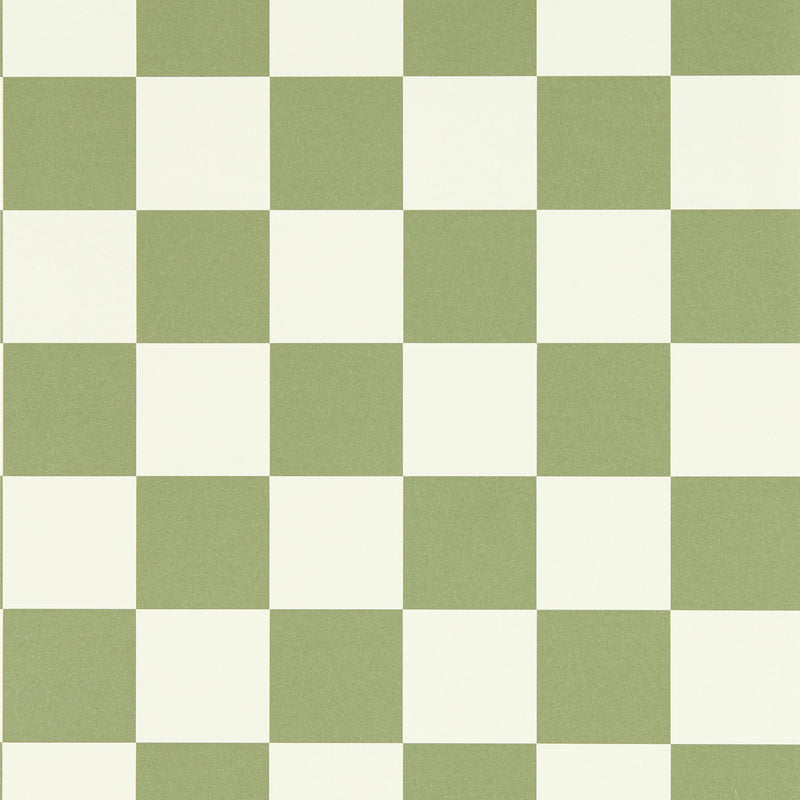 113171 Blenets Check Henry Holland Matcha Wallpaper by Harlequin