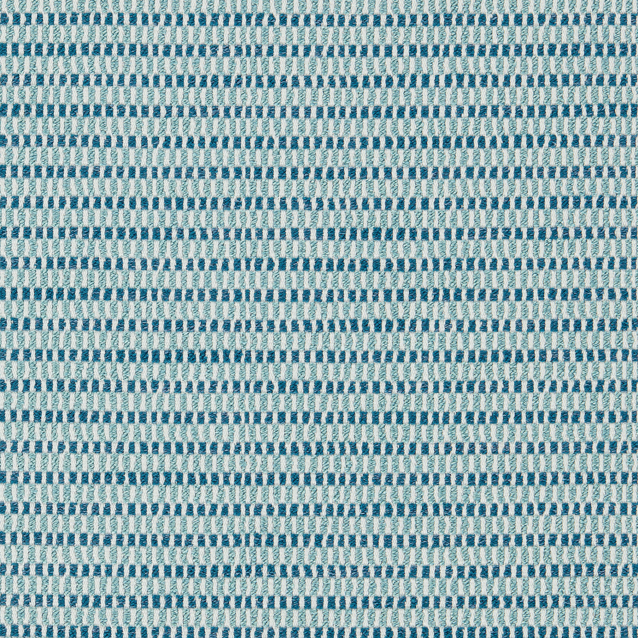 134510 Solea Indoor Outdoor Weaves II Azul and Aqua Fabric by Harlequin