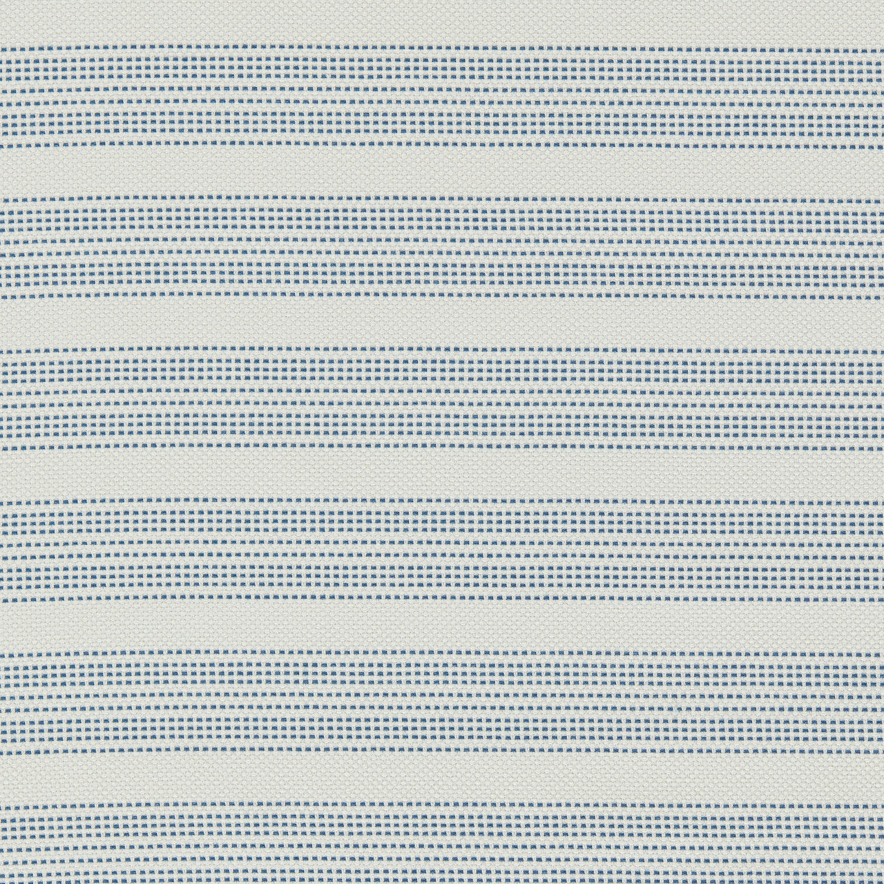 134512 Ayla Indoor Outdoor Weaves II Chalk and Indigo Fabric by Harlequin