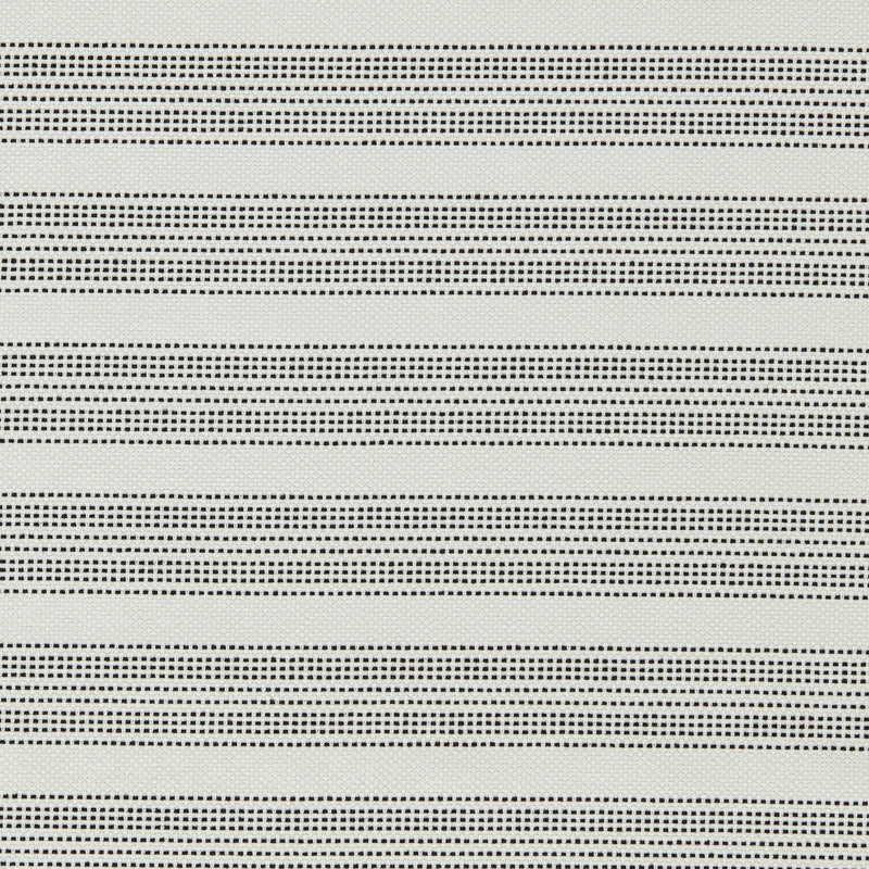 134514 Ayla Indoor Outdoor Weaves II Chalk and Black Earth Fabric by Harlequin