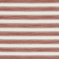 Ocala Stripe Indoor Outdoor Weaves II Rust and Chalk Fabric by Harlequin