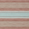 Amaris Indoor Outdoor Weaves II Rust and Aqua Fabric by Harlequin