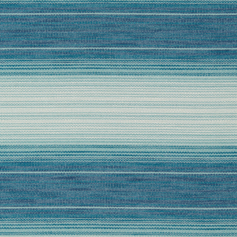 134535 Amaris Indoor Outdoor Weaves II Indigo and Aqua Fabric by Harlequin
