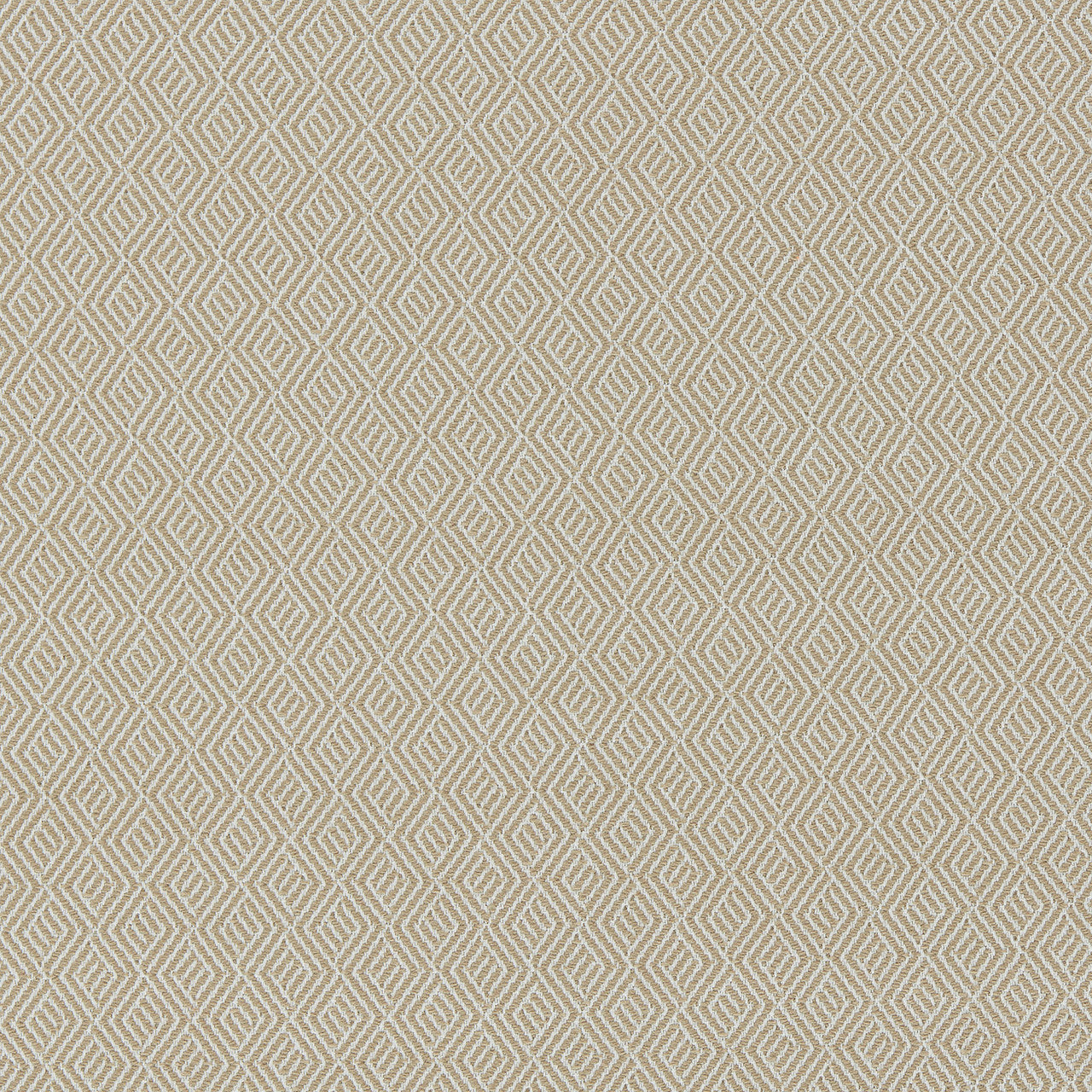 134540 Nalani Indoor Outdoor Weaves II Taupe and Chalk Fabric by Harlequin