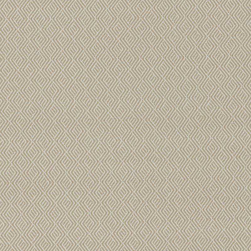 134540 Nalani Indoor Outdoor Weaves II Taupe and Chalk Fabric by Harlequin