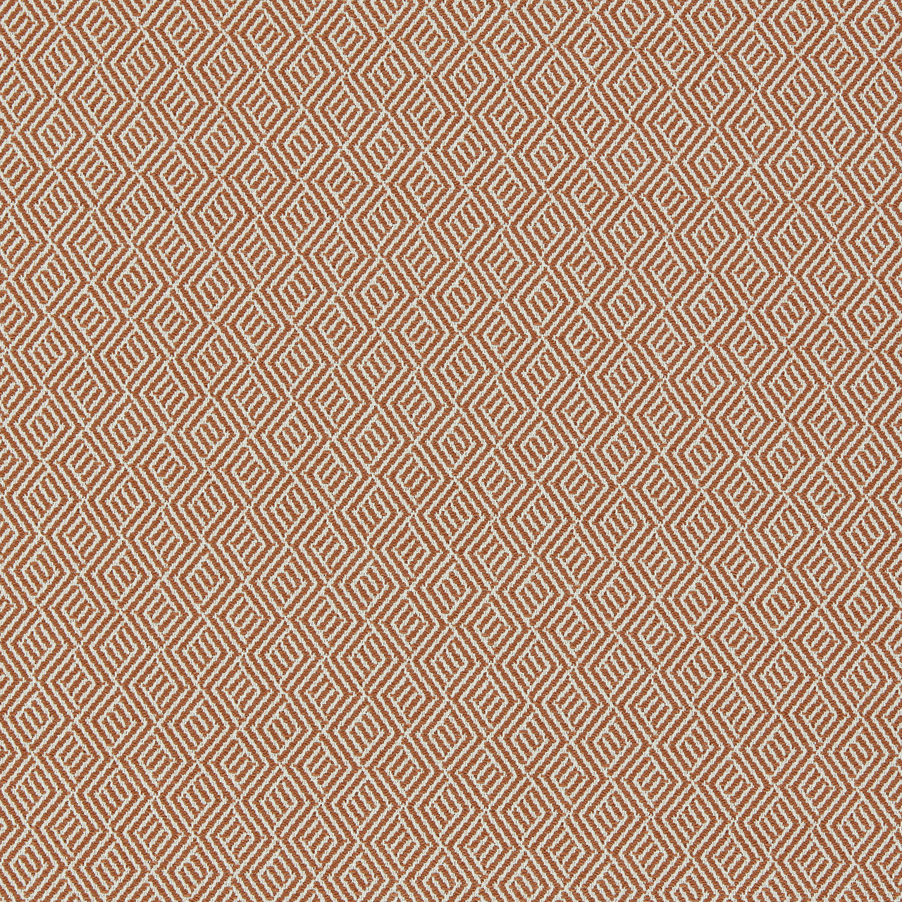 134543 Nalani Indoor Outdoor Weaves II Rust and Chalk Fabric by Harlequin