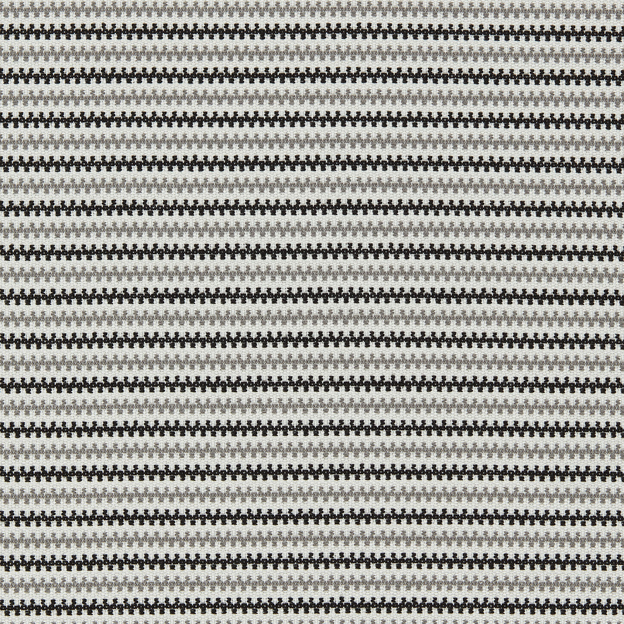 134545 Tamar Indoor Outdoor Weaves II Black Earth, Steel and Chalk Fabric by Harlequin