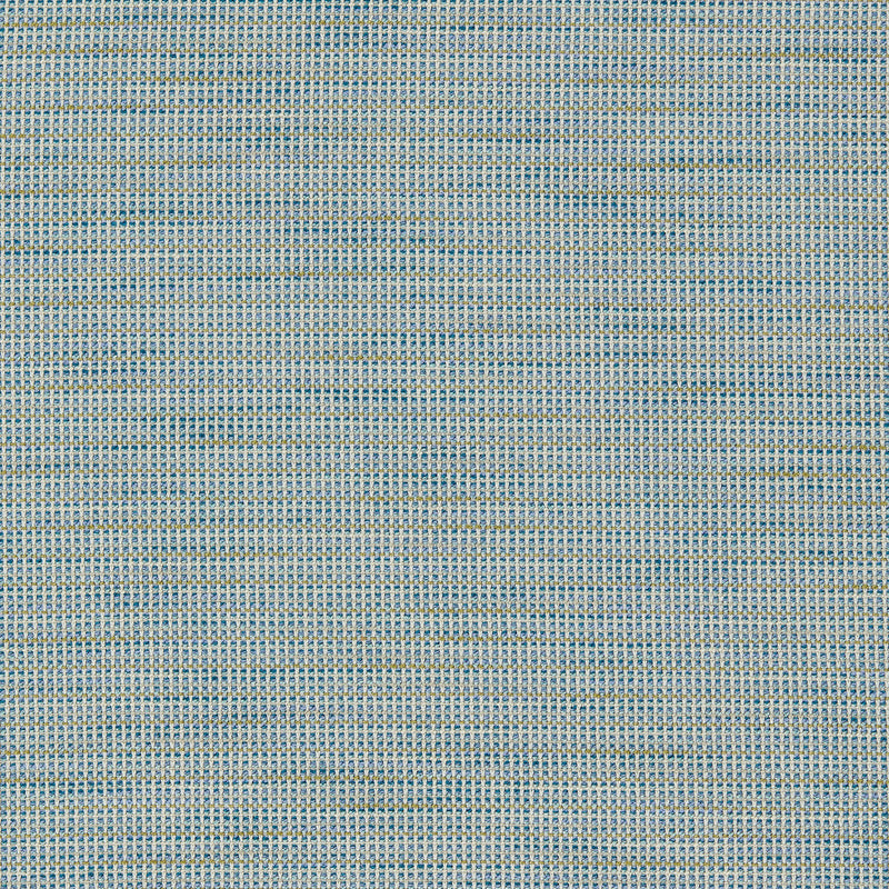 134547 Cassia Indoor Outdoor Weaves II Grass, Iris and Aqua Fabric by Harlequin
