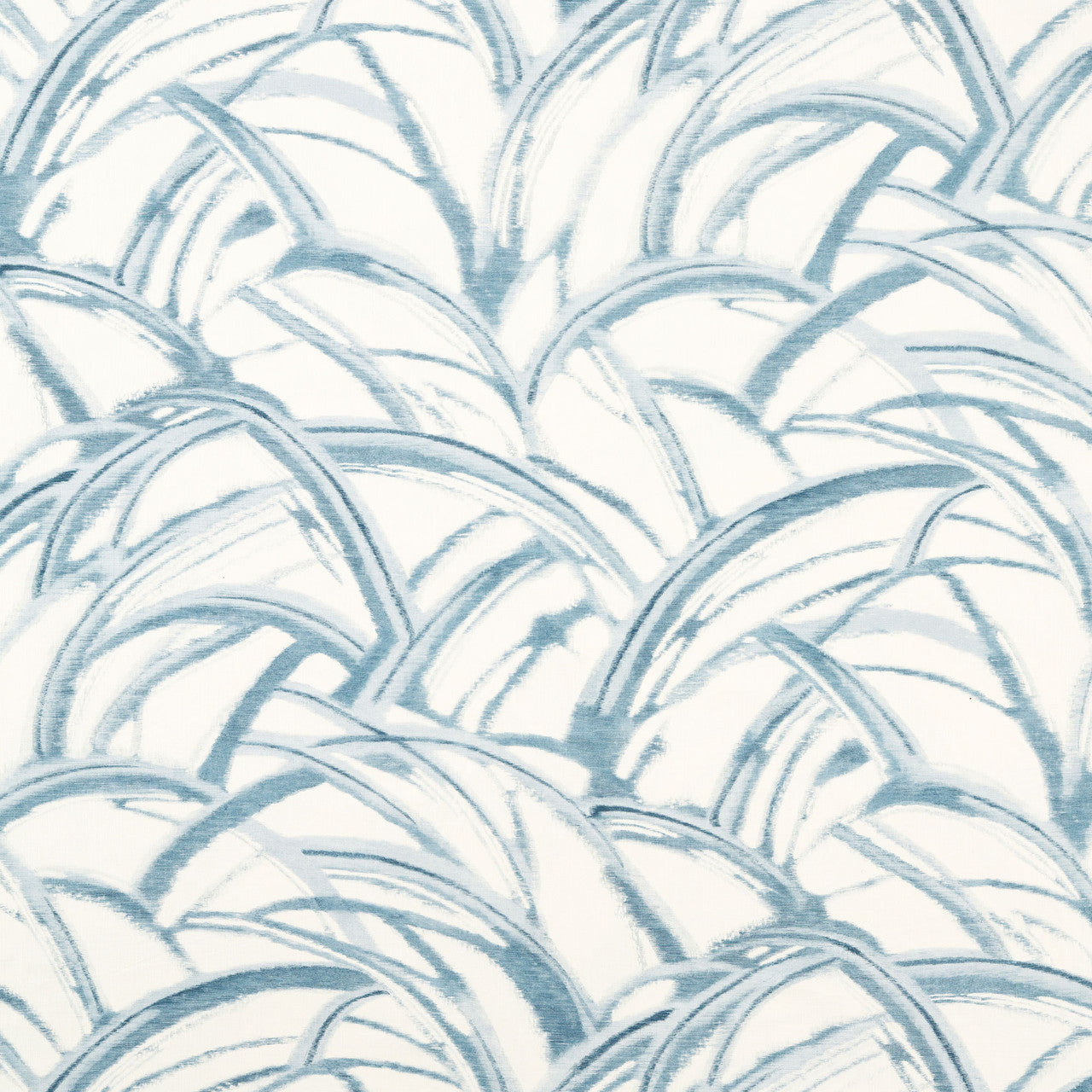 121270 Kimono Kasuri Sky and Indigo Fabric by Harlequin