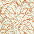 Kimono Kasuri Paprika and Seaglass Fabric by Harlequin
