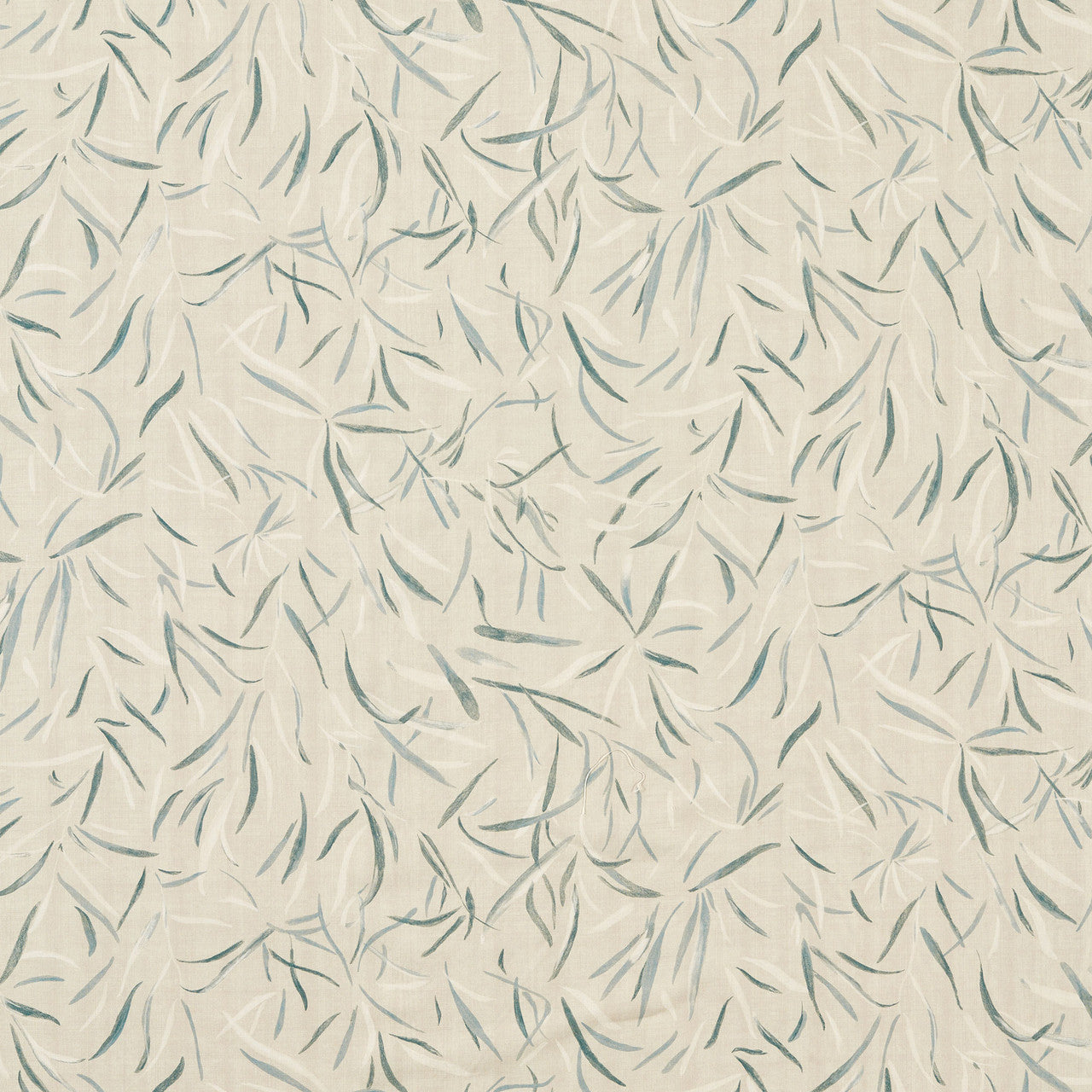 121273 Moji Kasuri Nordic and Chalk Fabric by Harlequin