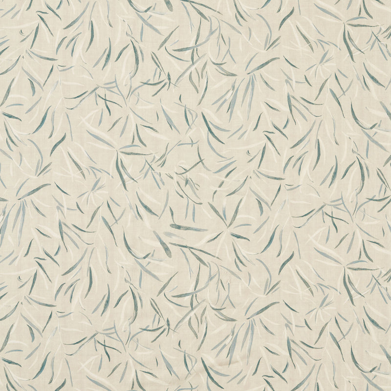 121273 Moji Kasuri Nordic and Chalk Fabric by Harlequin