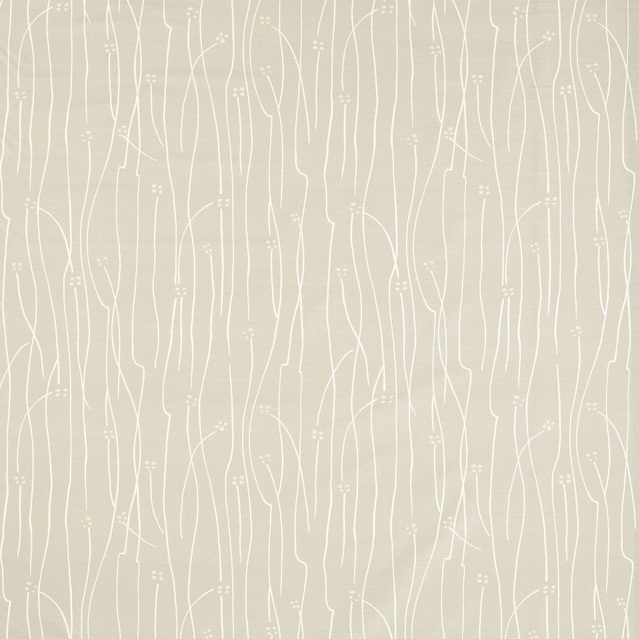 121275 Eizou Kasuri Taupe, Camel and Frost Fabric by Harlequin