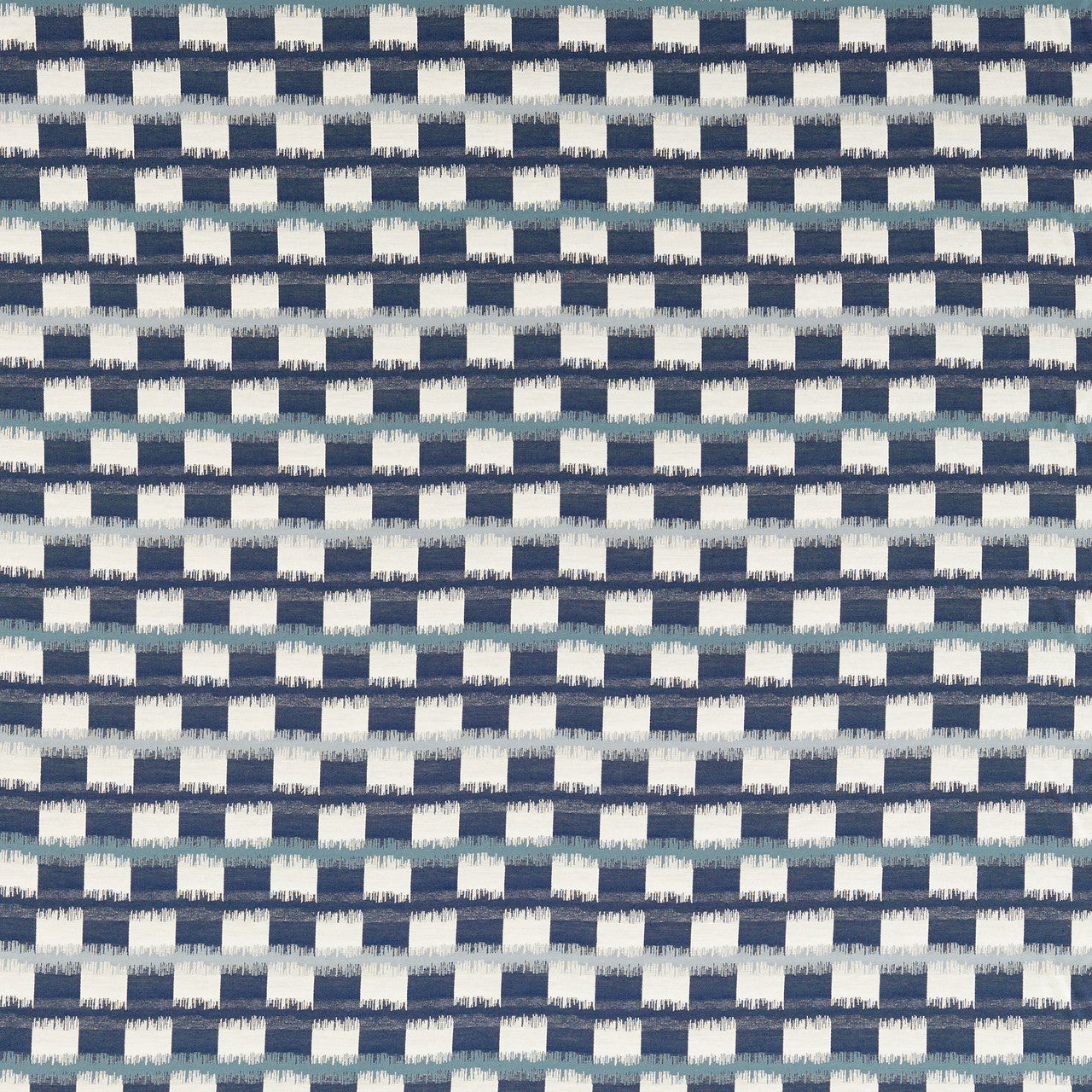 134578 Haru Kasuri Indigo and Sky Fabric by Harlequin