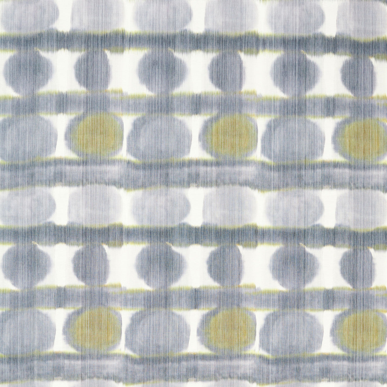 134584 Haruka Kasuri Heather and Zinnia Fabric by Harlequin