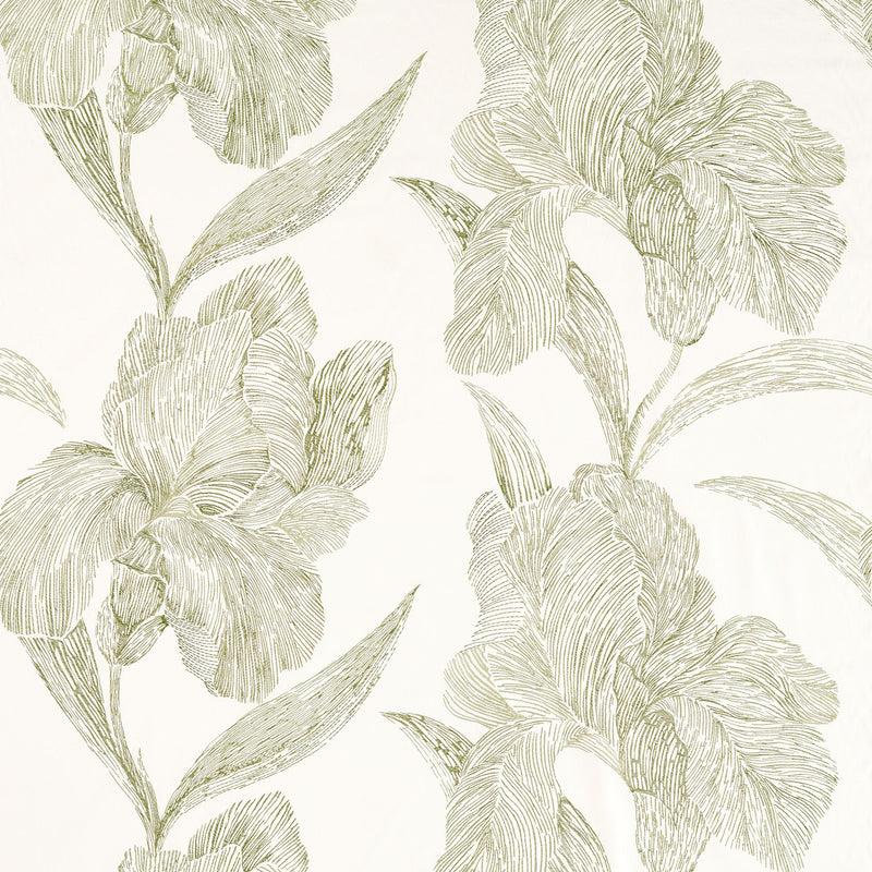 134594 Onsen Kasuri Sage Green Fabric by Harlequin