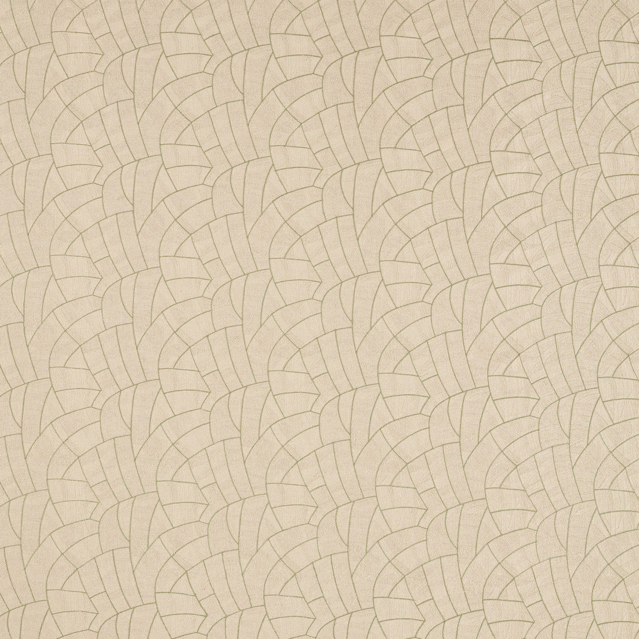 134596 Avri Kasuri Pumice and Sage Green Fabric by Harlequin