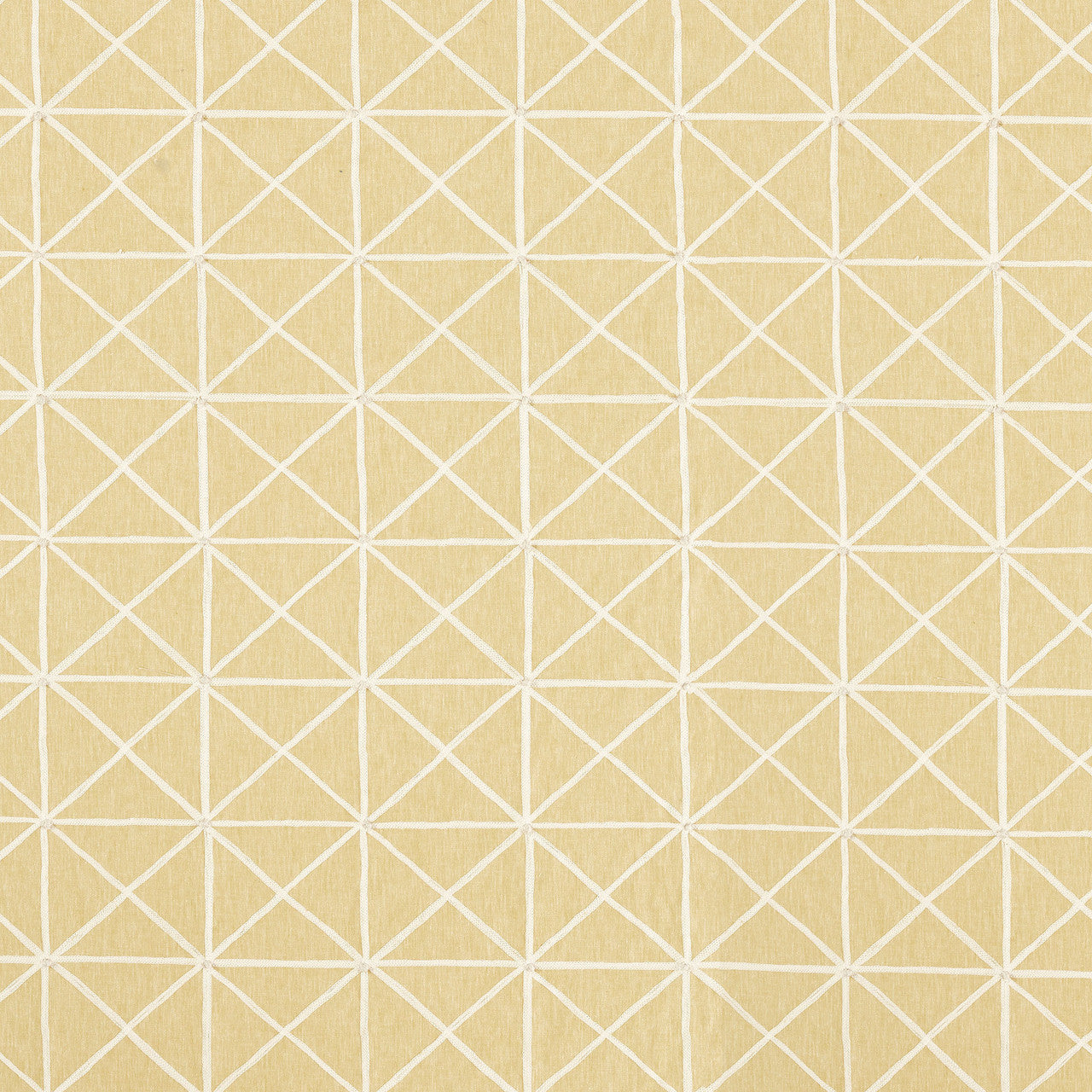 134599 Kado Kasuri Buttermilk and Taupe Fabric by Harlequin