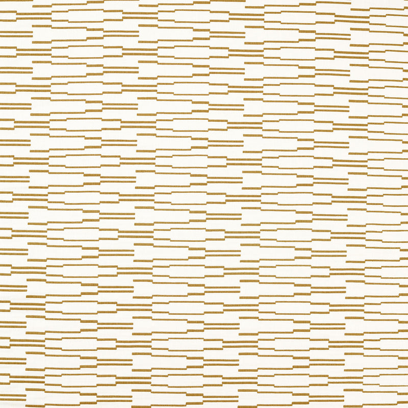 134616 Juniper Kasuri Frost and Ochre Fabric by Harlequin