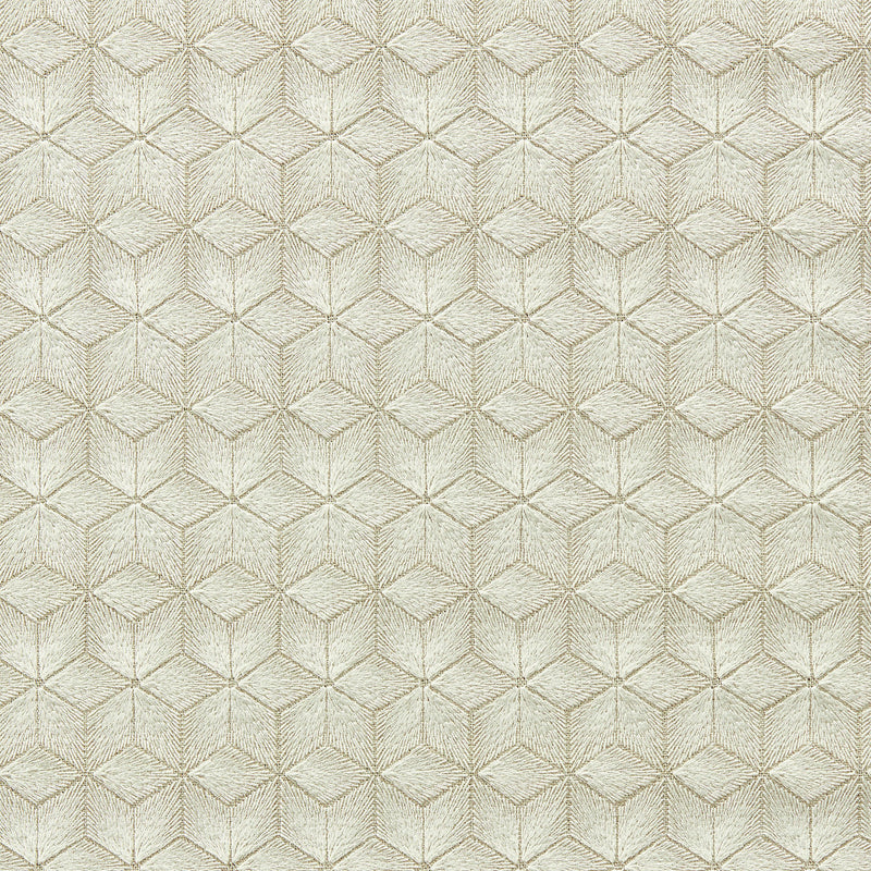 134618 Ochiba Kasuri Frost Fabric by Harlequin