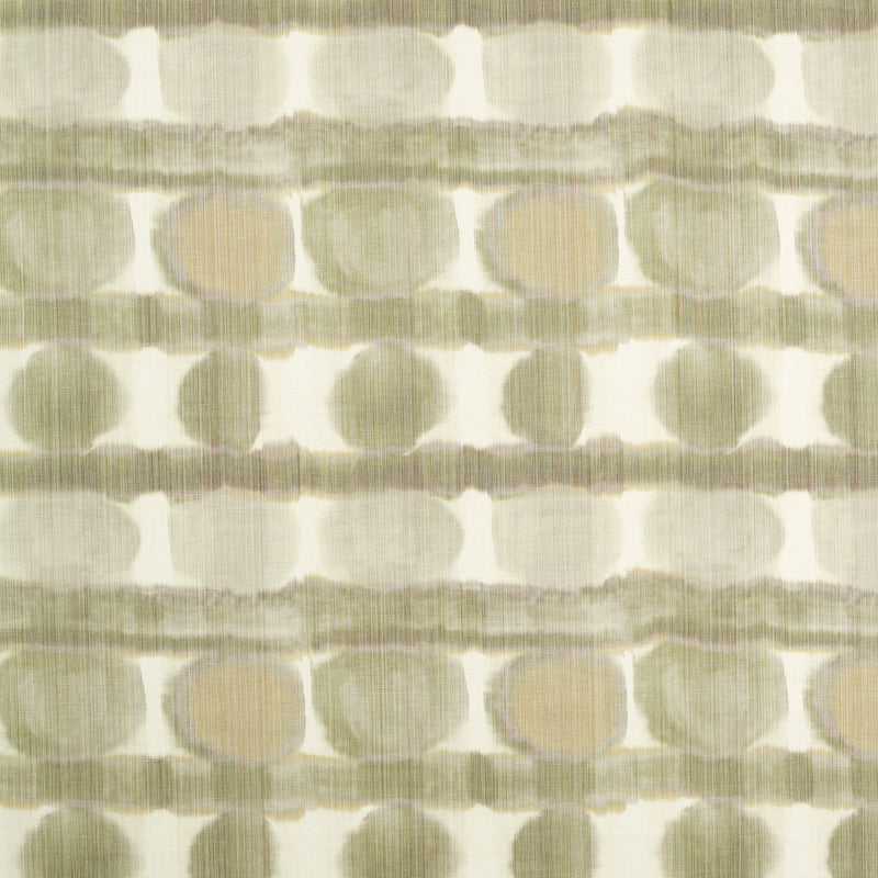 134619 Haruka Kasuri Fawn and Mauve Fabric by Harlequin