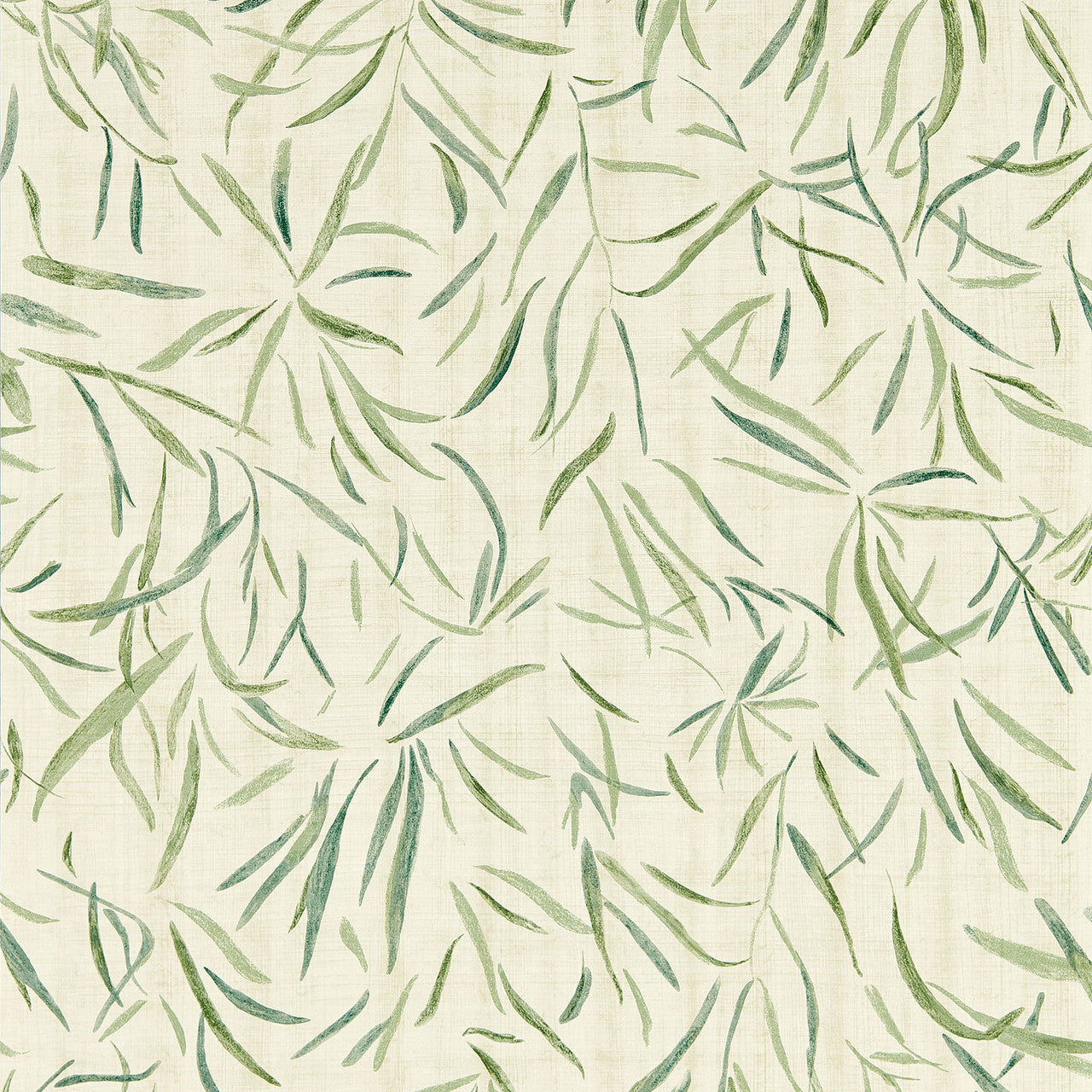 113194 Moji Kasuri Evergreen and Straw Wallpaper by Harlequin