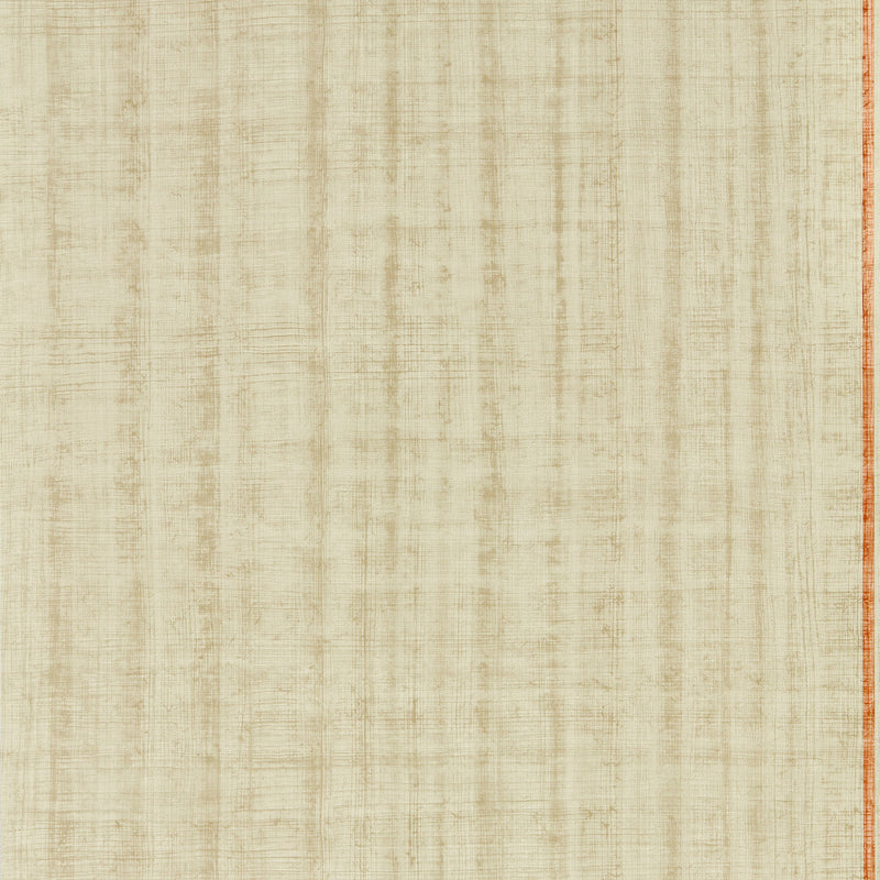 113195 Papyrus Kasuri Parchment and Paprika Wallpaper by Harlequin