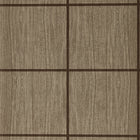 113198 Wood Blocks Kasuri Walnut and Gloss Wallpaper by Harlequin
