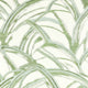 Kimono Kasuri Seaglass and Evergreen Wallpaper by Harlequin